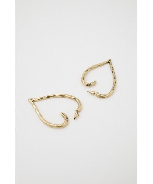 MOUSSY（マウジー）の「HEART ピアス（ピアス（両耳用）・レディース・ゴールド/シルバー・FREE）」の3枚目の写真