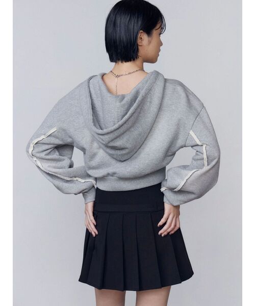 EMODA（エモダ）の「ベルトプリーツスカート（スカート・レディース・ブラック/ブラウン・MEDIUM/SMALL）」の17枚目の写真