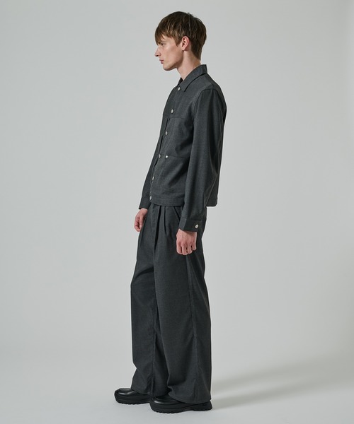 Jieda(ジエダ)の「【JieDa】OVER G JACKET(その他アウター・メンズ・グレー/ブラック・1/2)」の7枚目の写真