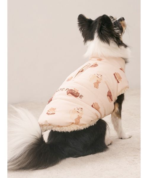 セール】【CAT&DOG】中綿ベスト（ペットウェア）｜gelato pique