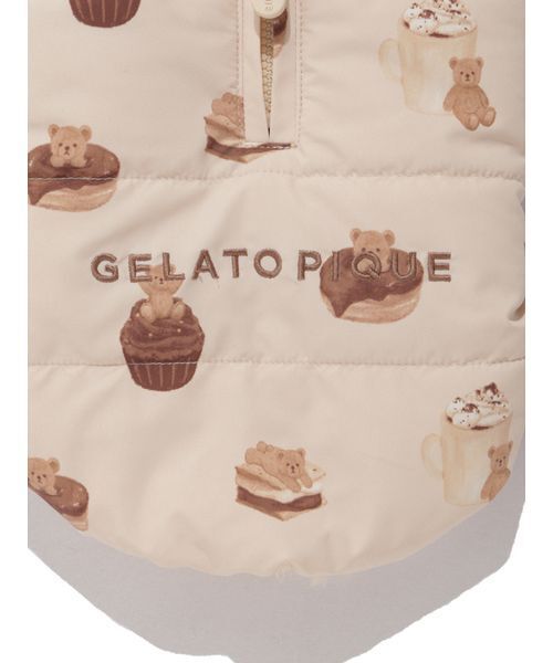 CAT&DOG】中綿ベスト（ペットウェア）｜gelato pique（ジェラートピケ