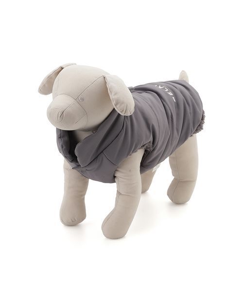 GELATO PIQUE 中綿ベスト　犬服 グレー　Mクリスマス　ショッパー セール】【CAT&DOG】中綿ベスト（ペットウェア）｜gelato pique
