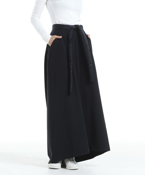 Y-3 ワイスリー 変形 ドレープ スカートブラック Y-3 TRACK SKIRT（スカート）｜Y-3（ワイスリー）のファッション