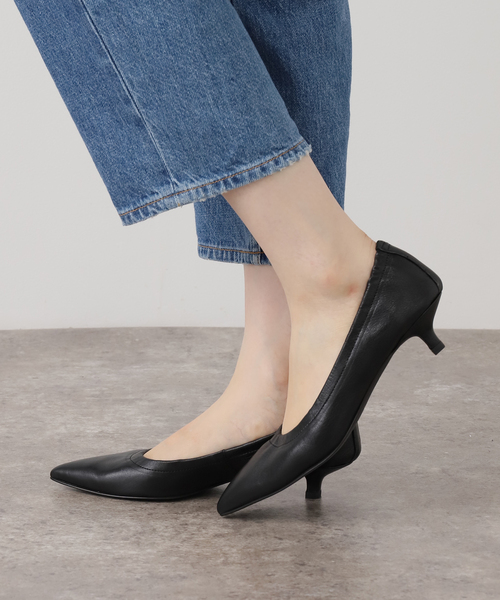 CORSO ROMA 9 / コルソローマノーヴェ ギャザーパンプス（パンプス