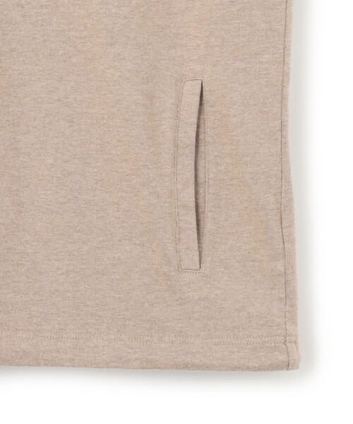 J.PRESS YORK STREET（ジェイプレスヨークストリート）の「【UNISEX】ヘビー天竺ハーフジップ スウェット（Tシャツ/カットソー・メンズ・ワイン系/アイボリー系/ネイビー系・LARGE/MEDIUM/SMALL）」の9枚目の写真