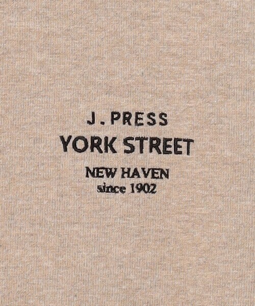 J.PRESS YORK STREET（ジェイプレスヨークストリート）の「【UNISEX】ヘビー天竺ハーフジップ スウェット（Tシャツ/カットソー・メンズ・ワイン系/アイボリー系/ネイビー系・LARGE/MEDIUM/SMALL）」の11枚目の写真