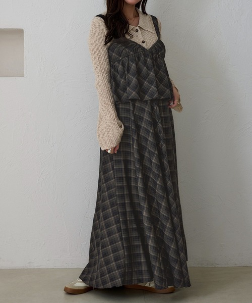 apres jour clair（アプレジュールクレア）の「【apres jour clair】【セットアップ可能】ウエストデザインフレアスカート（スカート・レディース・ブラウン系その他/ライトブラウン/ブラック系その他/ベージュ/レッド系その他・X-LARGE/フリー）」の21枚目の写真