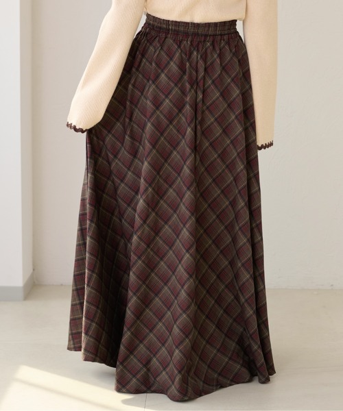 apres jour clair（アプレジュールクレア）の「【apres jour clair】【セットアップ可能】ウエストデザインフレアスカート（スカート・レディース・ブラウン系その他/ライトブラウン/ブラック系その他/ベージュ/レッド系その他・X-LARGE/フリー）」の13枚目の写真