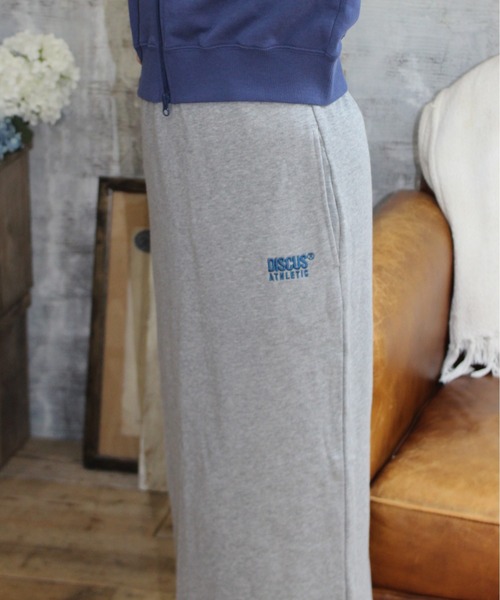 DISCUS ATHLETIC（ディスカス　アスレチック）の「【DISCUS ATHLETIC/ディスカス アスレチック】裏毛ナロースカート（スカート・レディース・グリーン/ブラック/ブルー/杢グレー・MEDIUM/LARGE）」の18枚目の写真