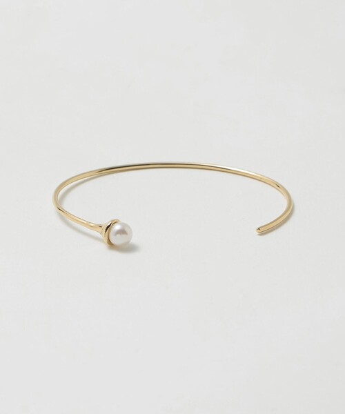 BEAUTY&YOUTH UNITED ARROWS(ビューティーアンドユースユナイテッドアローズ)の「ワン パールモチーフ バングル(バングル/リストバンド・レディース・シルバー/ゴールド・FREE)」の2枚目の写真