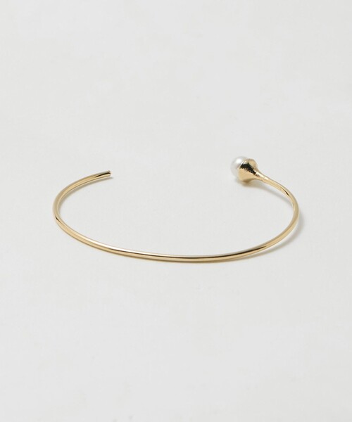 BEAUTY&YOUTH UNITED ARROWS(ビューティーアンドユースユナイテッドアローズ)の「ワン パールモチーフ バングル(バングル/リストバンド・レディース・シルバー/ゴールド・FREE)」の4枚目の写真