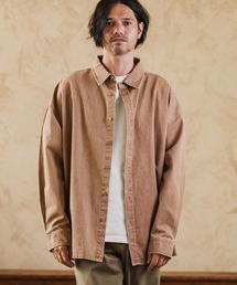 ms6262-Snow Wash Cotton Long Sleeve Shirts シャツ(CMP-252-008)