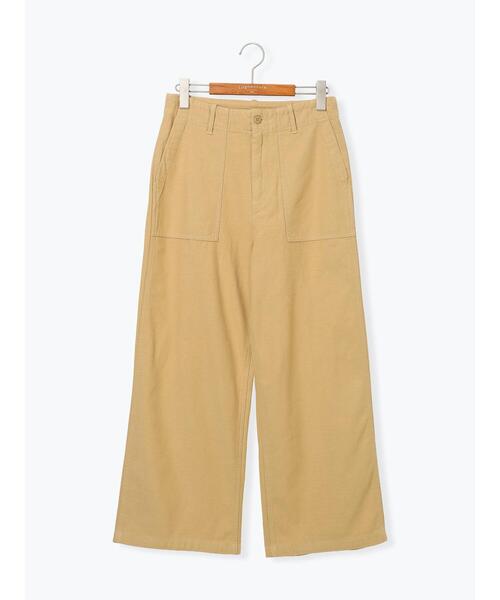 Lugnoncure(ルノンキュール)の「バックサテンベイカーパンツ《2025autumn catalog item》(その他パンツ・レディース・カーキ/ブラック/ベージュ・M/L)」の13枚目の写真