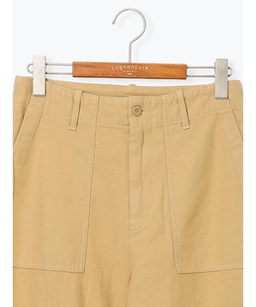 Lugnoncure(ルノンキュール)の「バックサテンベイカーパンツ《2025autumn catalog item》(その他パンツ・レディース・カーキ/ブラック/ベージュ・M/L)」の15枚目の写真