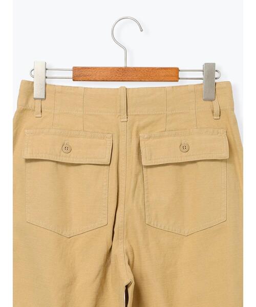 Lugnoncure(ルノンキュール)の「バックサテンベイカーパンツ《2025autumn catalog item》(その他パンツ・レディース・カーキ/ブラック/ベージュ・M/L)」の9枚目の写真