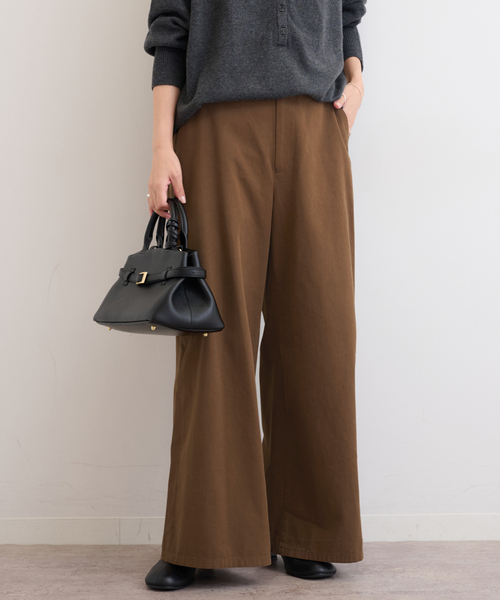 セール】コットンワイドツイルパンツ（その他パンツ）｜JOURNAL