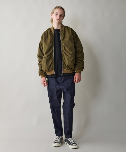 rehacer(レアセル)の「rehacer : Side Pocket Tapered Rigid Denim / サイドポケットリジッドデニム(デニムパンツ・メンズ・インディゴブルー・LARGE/MEDIUM/SMALL)」の19枚目の写真