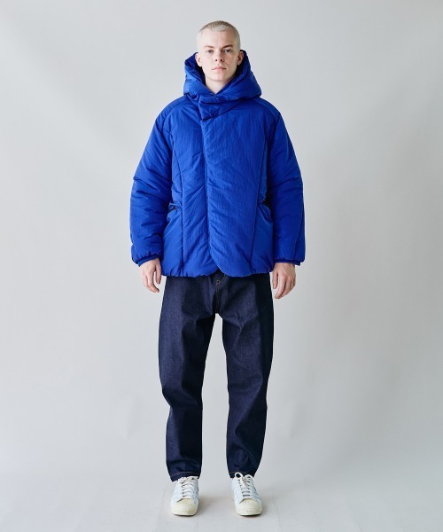 rehacer(レアセル)の「rehacer : Side Pocket Tapered Rigid Denim / サイドポケットリジッドデニム(デニムパンツ・メンズ・インディゴブルー・LARGE/MEDIUM/SMALL)」の18枚目の写真