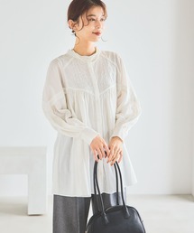 studio CLIP | コットンやわらか刺繍ブラウス　《オケージョン2025AW》(シャツ/ブラウス)