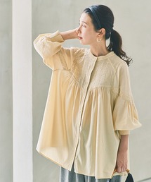 studio CLIP | コットンやわらか刺繍ブラウス　《オケージョン2025AW》(シャツ/ブラウス)