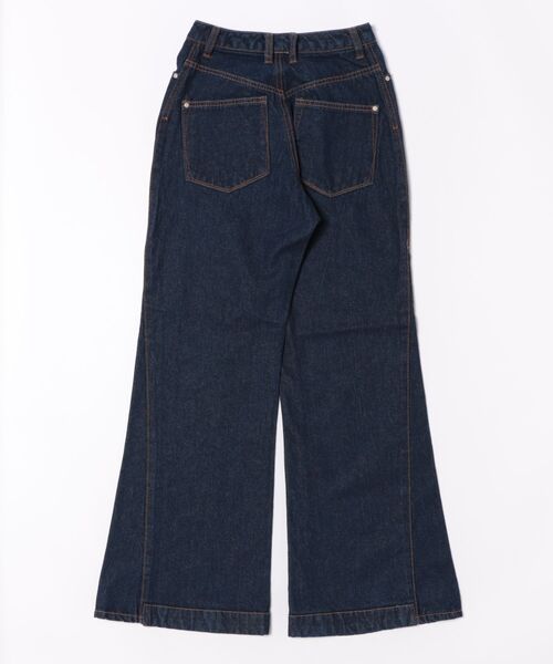 Knuth Marf（クヌースマーフ）の「Knuth Marf denim baggy（デニムパンツ・レディース・ブラック/インディゴブルー・SMALL/X-SMALL）」の3枚目の写真