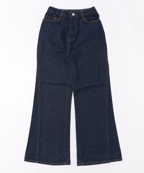 Knuth Marf（クヌースマーフ）の「Knuth Marf denim baggy（デニムパンツ・レディース・ブラック/インディゴブルー・SMALL/X-SMALL）」の4枚目の写真