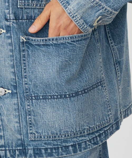 EDWIN エドウィン 505 カバーオール デニムジャケット セットアップ