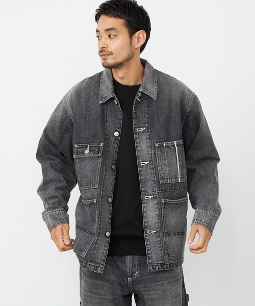 EDWIN エドウィン 505 カバーオール デニムジャケット セットアップ