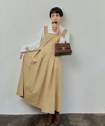 KALENO（カレノ）の「square jumper skirt（ジャンパースカート）」