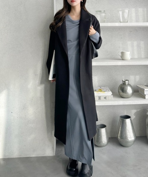 Ada.（エイダ）の「ダブルチェスター ロングコート（チェスターコート