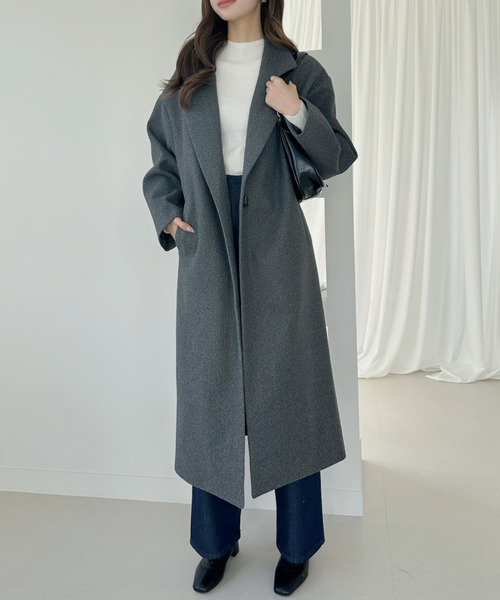 セール】ダブルチェスター ロングコート（チェスターコート）｜Ada