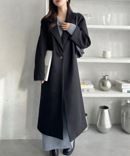 セール】ダブルチェスター ロングコート（チェスターコート）｜Ada