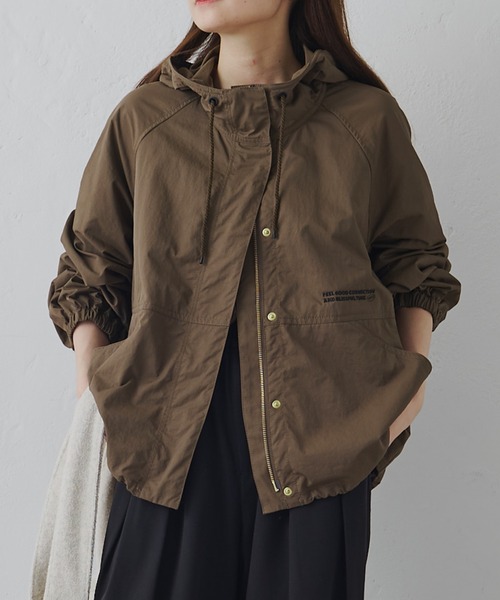 撥水リサイクルナイロンマウンテンパーカー（マウンテンパーカー