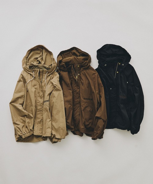 撥水リサイクルナイロンマウンテンパーカー（マウンテンパーカー