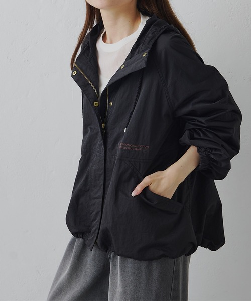 撥水リサイクルナイロンマウンテンパーカー（マウンテンパーカー