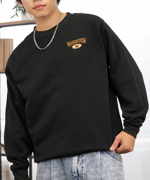 L'atelier(ラトリエ)の「ワンポイント ロゴ 裏起毛 スウェット 長袖 トレーナー(スウェット・メンズ・その他7/ホワイト系その他4/ホワイト系その他2/その他26/グレー系その他4/その他14/ブラック系4/ブラック系2/その他10/その他17/その他19/その他4/その他1/その他12/その他20/その他11/その他18/その他8/その他16/その他2/その他25/その他22/その他5/その他9/その他6/その他21/その他24/その他13/その他23・L/M/LL)」の13枚目の写真