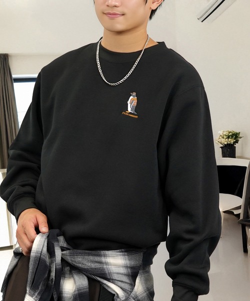 L'atelier(ラトリエ)の「ワンポイント ロゴ 裏起毛 スウェット 長袖 トレーナー(スウェット・メンズ・その他7/ホワイト系その他4/ホワイト系その他2/その他26/グレー系その他4/その他14/ブラック系4/ブラック系2/その他10/その他17/その他19/その他4/その他1/その他12/その他20/その他11/その他18/その他8/その他16/その他2/その他25/その他22/その他5/その他9/その他6/その他21/その他24/その他13/その他23・L/M/LL)」の14枚目の写真