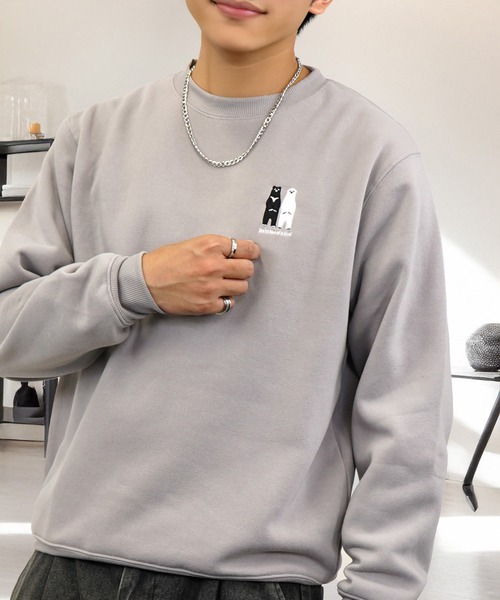 L'atelier(ラトリエ)の「ワンポイント ロゴ 裏起毛 スウェット 長袖 トレーナー(スウェット・メンズ・その他7/ホワイト系その他4/ホワイト系その他2/その他26/グレー系その他4/その他14/ブラック系4/ブラック系2/その他10/その他17/その他19/その他4/その他1/その他12/その他20/その他11/その他18/その他8/その他16/その他2/その他25/その他22/その他5/その他9/その他6/その他21/その他24/その他13/その他23・L/M/LL)」の18枚目の写真