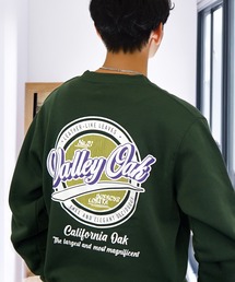 L'atelier(ラトリエ)のワンポイント ロゴ 裏起毛 スウェット 長袖 トレーナー(スウェット)