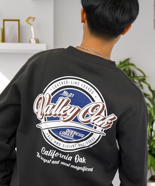 セール】ワンポイント ロゴ 裏起毛 スウェット 長袖 トレーナー