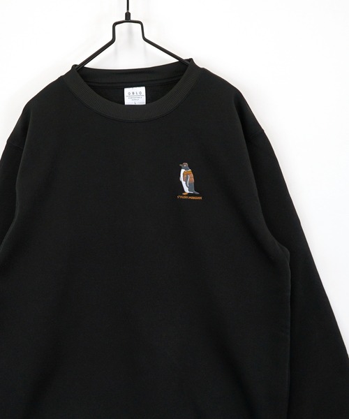 BOOWY スウェット　長袖　レア セール】ワンポイント ロゴ 裏起毛 スウェット 長袖 トレーナー