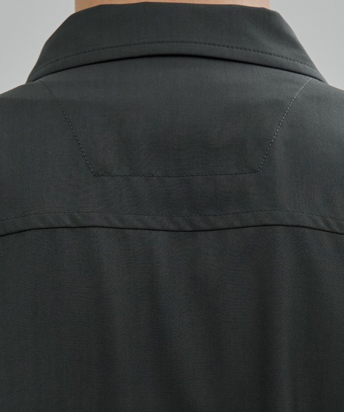 UNITED TOKYO(ユナイテッドトウキョウ)の「Super120s Wool Typewriter Fatigue Jacket(ブルゾン・メンズ・ブラック/ダークグレー・1/2)」の12枚目の写真