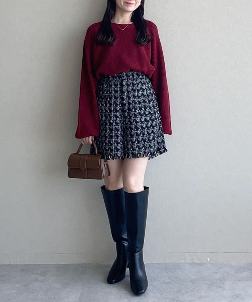 mysty woman(ミスティウーマン)の「ソリッドヒールロングブーツ 610567(ブーツ・レディース・ブラック・MEDIUM/LARGE)」の12枚目の写真