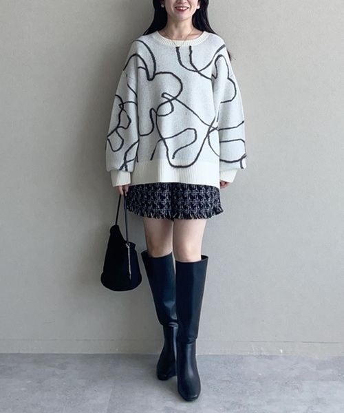 mysty woman(ミスティウーマン)の「ソリッドヒールロングブーツ 610567(ブーツ・レディース・ブラック・MEDIUM/LARGE)」の13枚目の写真