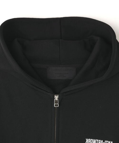 A4A（エーフォーエー）の「A4A/エーフォーエー/ZIP HOODIE COME IN（パーカー・レディース・ブラック/ホワイト・L/M/S）」の13枚目の写真