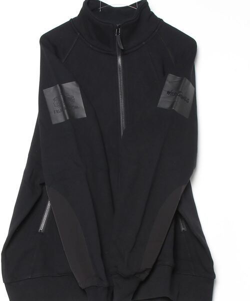 FRUIT OF THE LOOM(フルーツオブザルーム)の「【FRUIT OF THE LOOM × WILD THINGS】SWEAT HAPPY JACKET(スウェット・メンズ・ブラック/マスタード・MEDIUM/LARGE)」の5枚目の写真