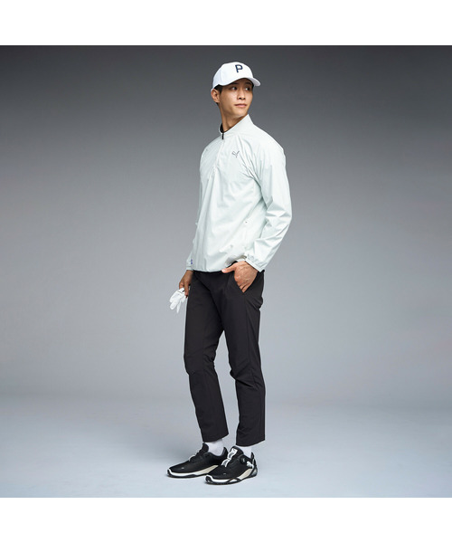 PUMA(プーマ)の「PUMA プーマ メンズ ゴルフ シャドウキャット ウインド ジャケット(ブルゾン・メンズ・ブラック/セージグリーン・SMALL/X-LARGE/MEDIUM/LARGE/XX-LARGE)」の4枚目の写真