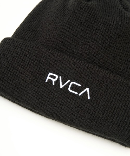 RVCA(ルーカ)の「RVCA メンズ DOUBLE FACE BEANIE ビーニー 【2025年秋冬モデル】 @autumn/ルーカニットキャップ・ビーニー(ニットキャップ/ビーニー・メンズ・ブラウン系その他/ブラック/グレー系その他・FREE)」の4枚目の写真