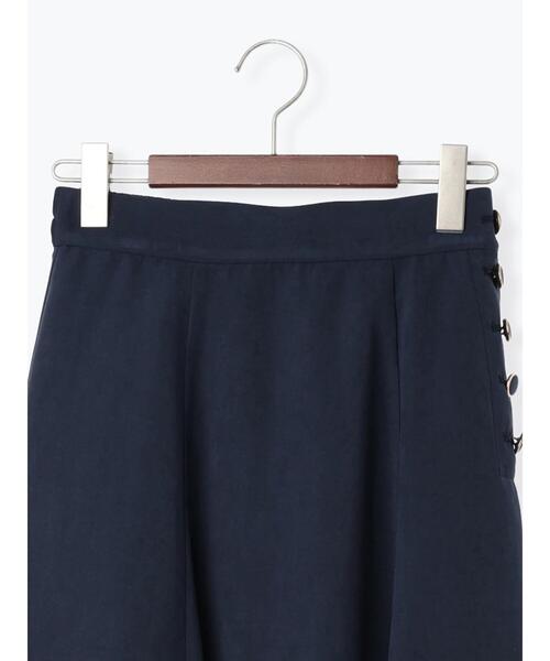 Te chichi（テチチ）の「サイドボタンピーチフレアスカート（スカート・レディース・グリーン/ネイビー/グレー・F）」の18枚目の写真