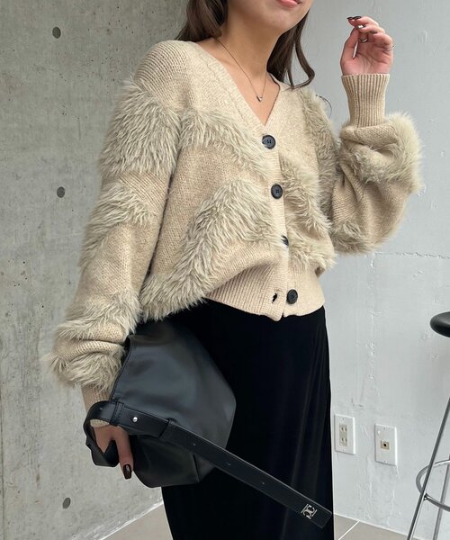 セール】WAVEフェザーカーディガン（カーディガン/ボレロ